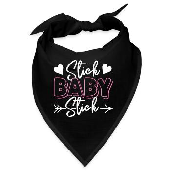 Stick Baby Stick - Bandana - Schwarz - Vorne