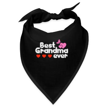 Muttertag, Muttertag, Muttertag, Muttertag - Bandana - Schwarz - Vorne