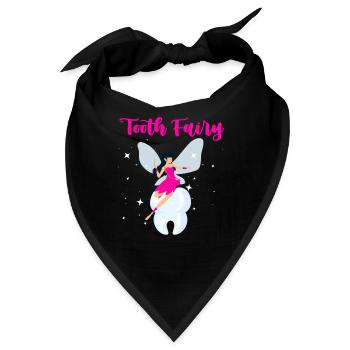 Tooth Fairy - Geschenk - Bandana - Schwarz - Vorne