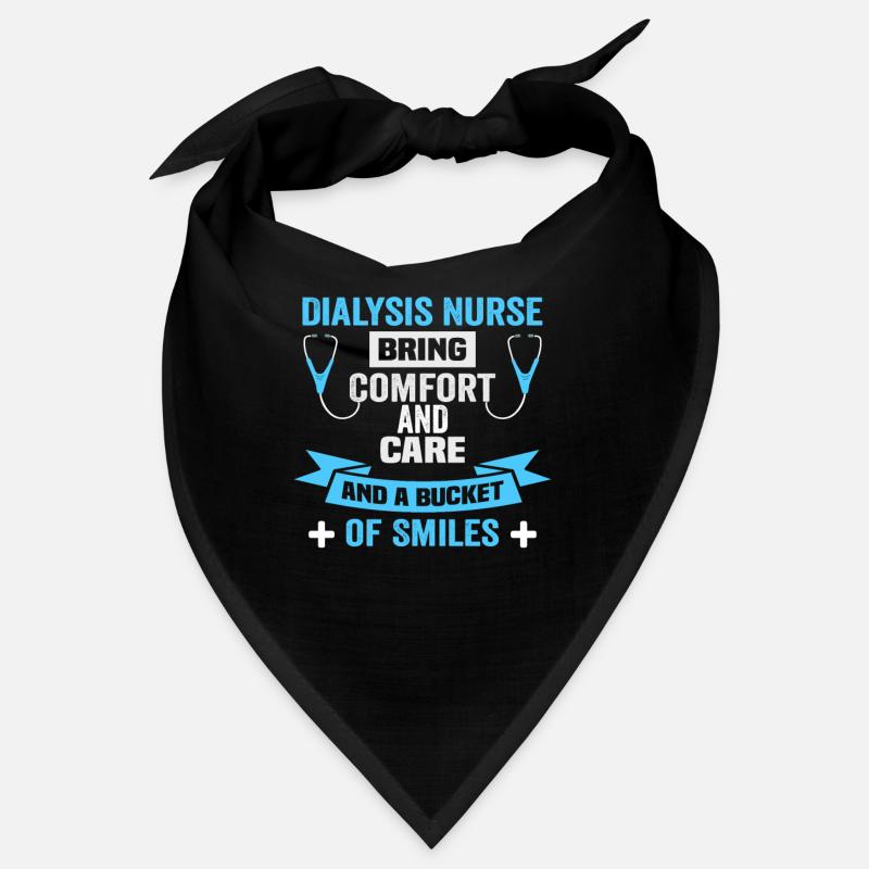 Pflegerin Dialysis nurse Dialyse Krankenschwester Bandana
