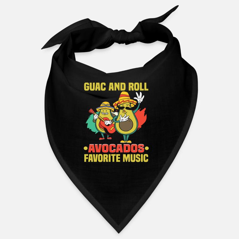 Avocado design for vegetarians and vegans Bandana