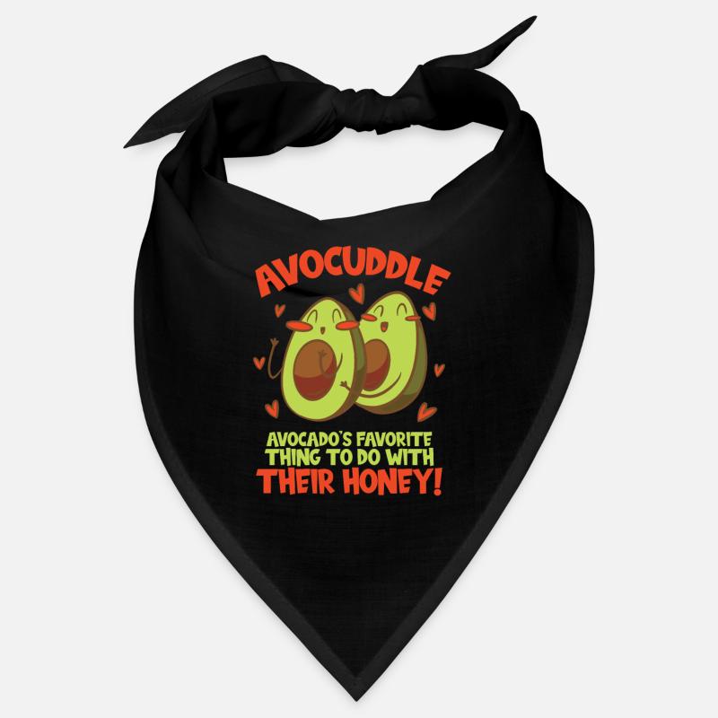 Conception d’avocat pour les végétariens et les végétaliens Bandana