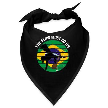 Capoeira für Mixed Martial Arts und Kickboxen - Bandana - Schwarz - Vorne