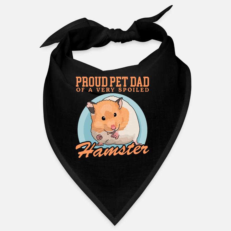 Hamster Papa Cadeau de hamster nain d’or Bandana