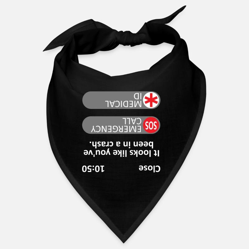 On dirait que vous avez été dans un crash - mème Bandana