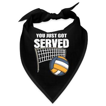 You Just Got Served! Verteidiger - Bandana - Schwarz - Vorne