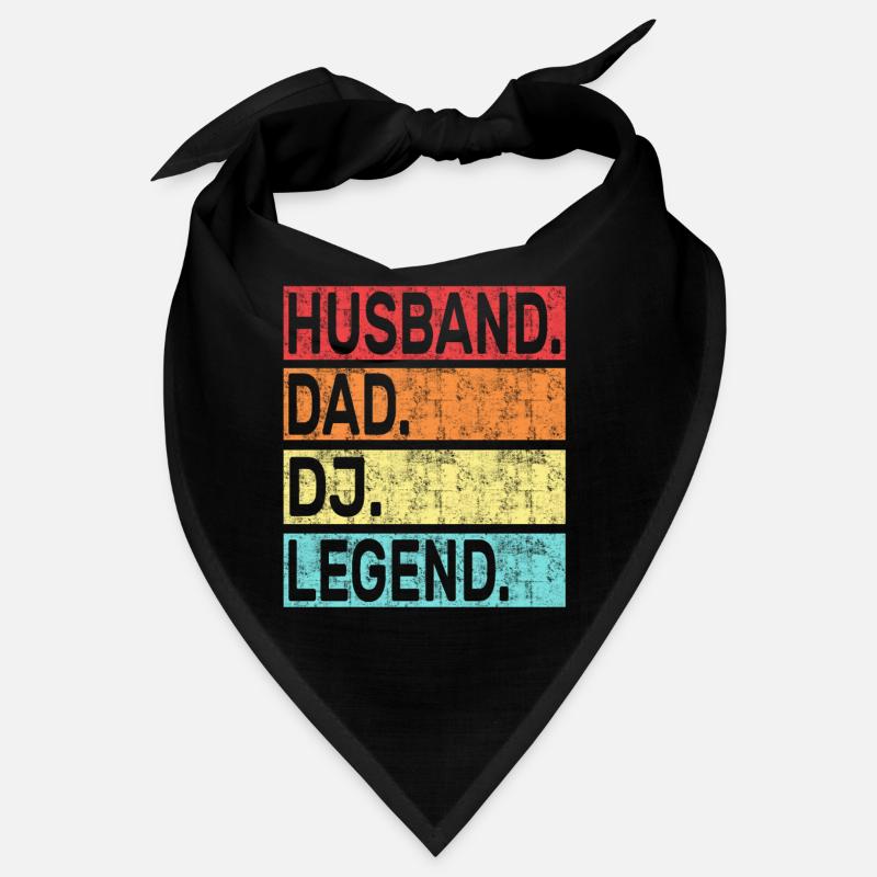Husband Dad DJ Legend Bandana