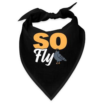 So Fly Ornithologe - Bandana - Schwarz - Vorne