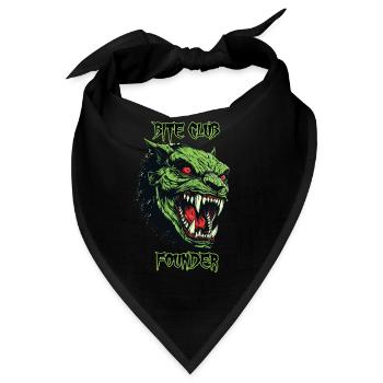 Ork, Dämon, Bite Club Gründer - Bandana - Schwarz - Vorne