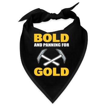 Goldschwenk Goldener Panner - Bandana - Schwarz - Vorne