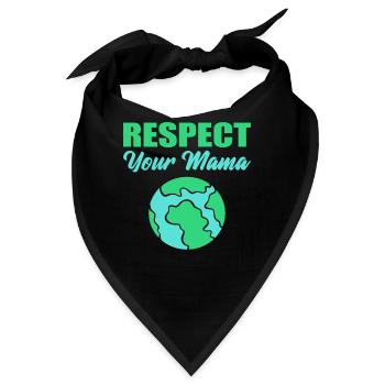 Naturliebhaber Umweltaktivist - Bandana - Schwarz - Vorne