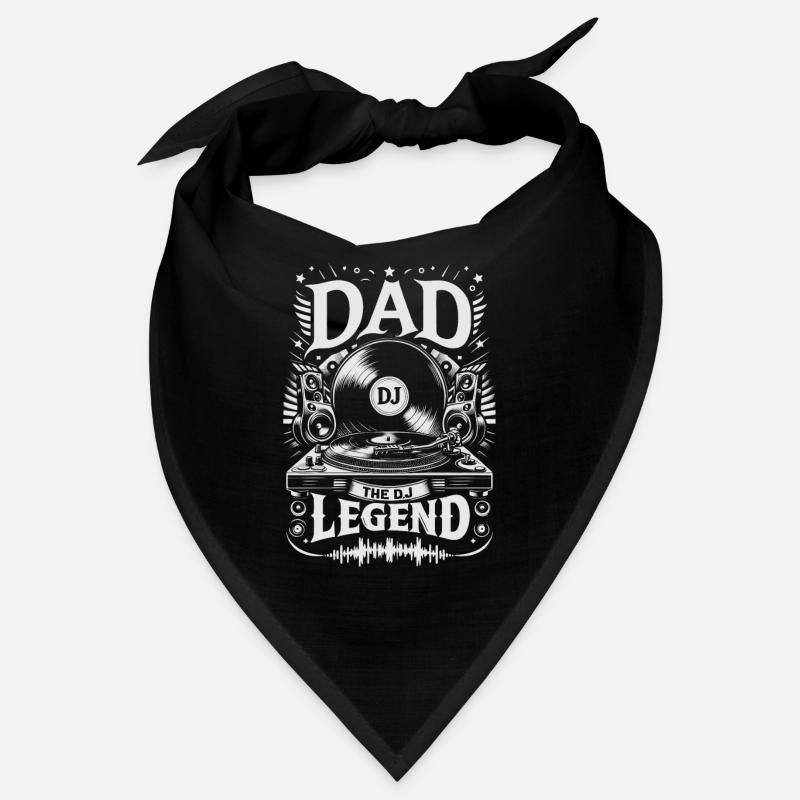 Father's Day DAD the Dj Legend Dad Dad Bandana