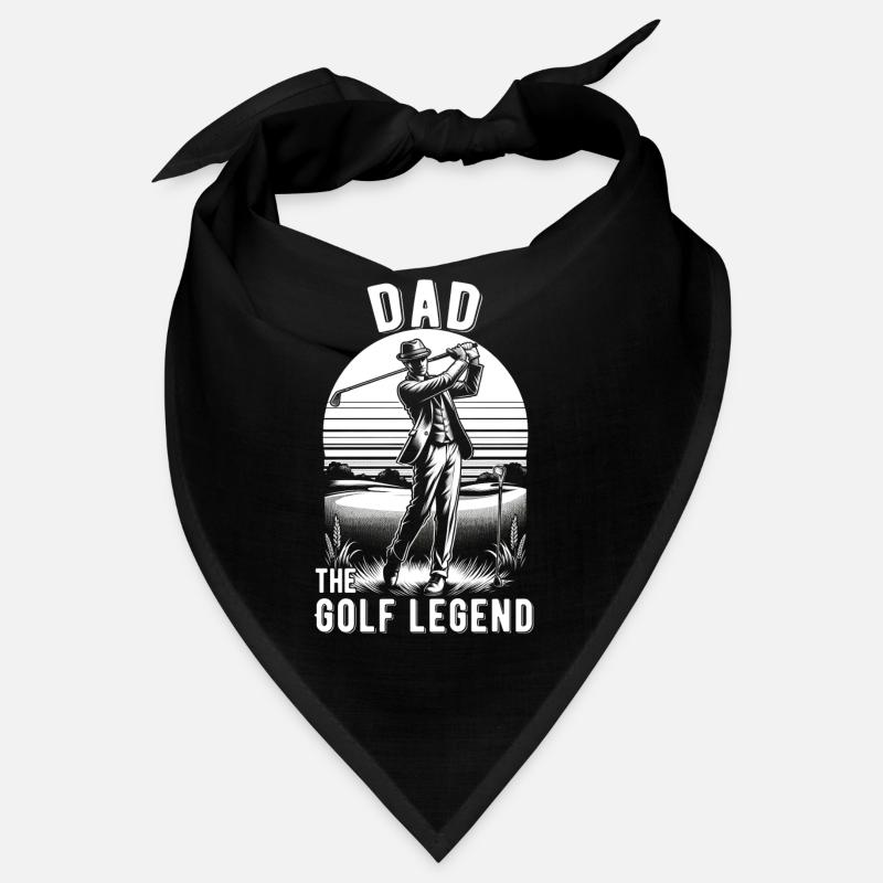 Vatertag Dad the golf legend Papa Bandana