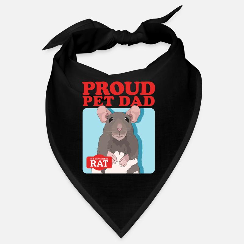 Rats Dad Rat Owner Cute Rat Gift Bandana