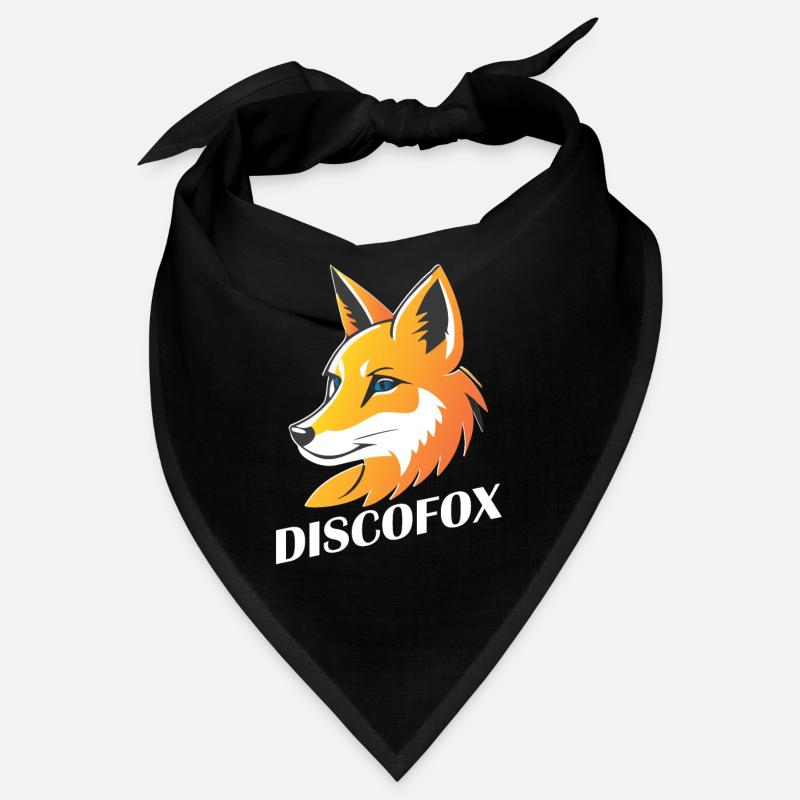 Discofox tanzen Tänzer Tänzerin 80er Disco - Bandana - Schwarz