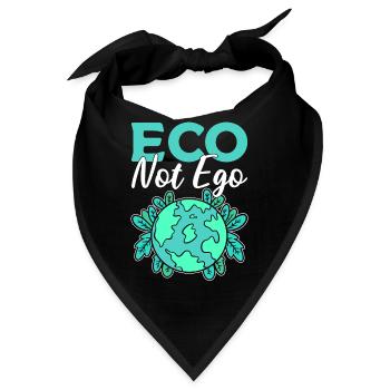 Eco Not Ego Förster - Bandana - Schwarz - Vorne