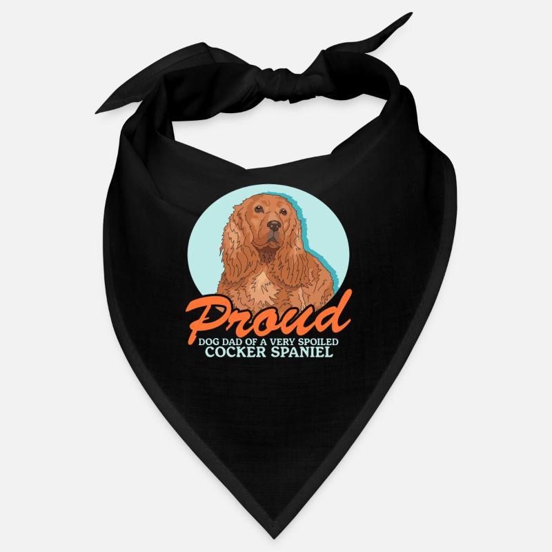 Cocker Spaniel Dad Cocker Spaniels Gift Bandana