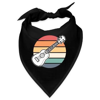 Ukulele Uke Vintage - Bandana - Schwarz - Vorne