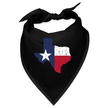 Texas - Bandana - Schwarz - Vorne