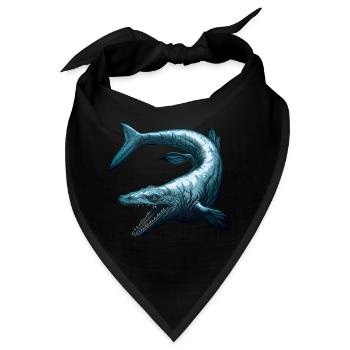 Mosasaurier - Bandana - Schwarz - Vorne
