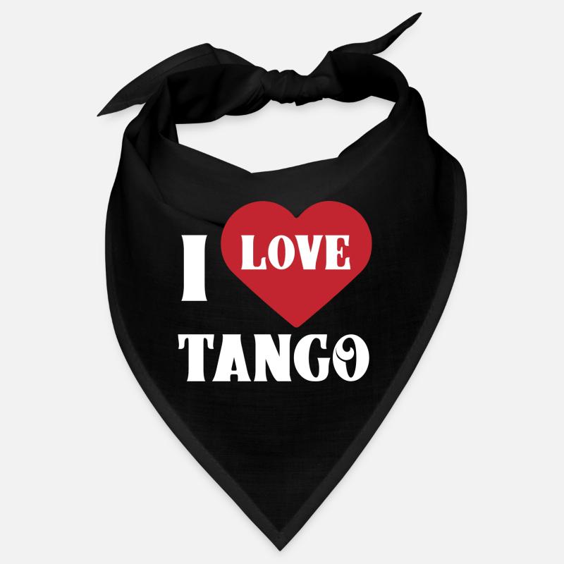 Tango dancing hobby - Bandana - black