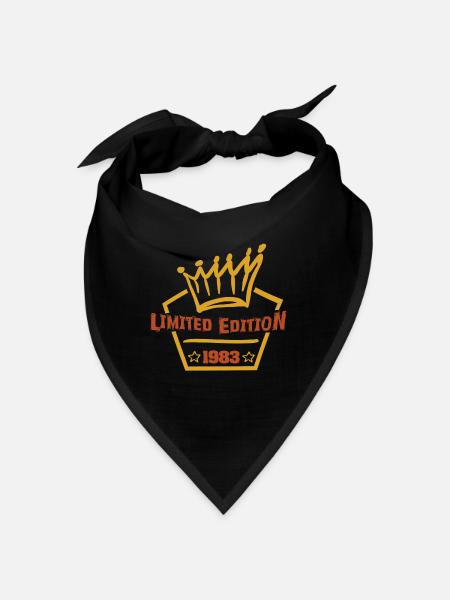 1983 - Bandana - noir - Devant