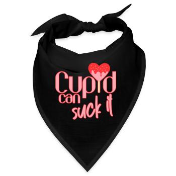 Cupid Can Suck It 2 - Bandana - Schwarz - Vorne
