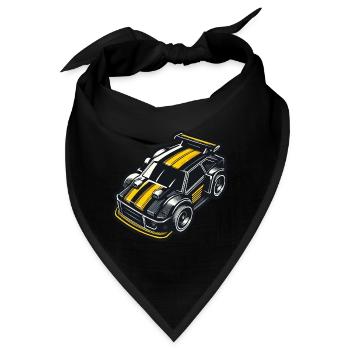 Spielzeugauto Gelb Modellauto - Bandana - Schwarz - Vorne