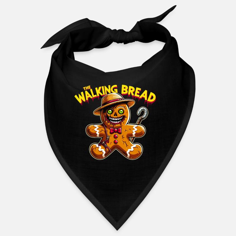 Halloween The Walking Bread Zombie Horror Lustig Bandana