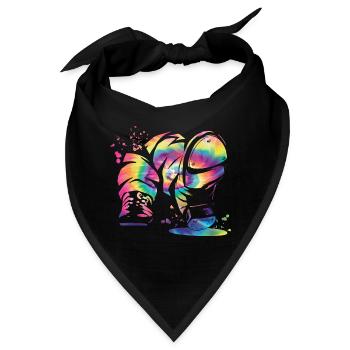 Stepptänzer Stepptanzen Kinder Stepptanz - Bandana - Schwarz - Vorne