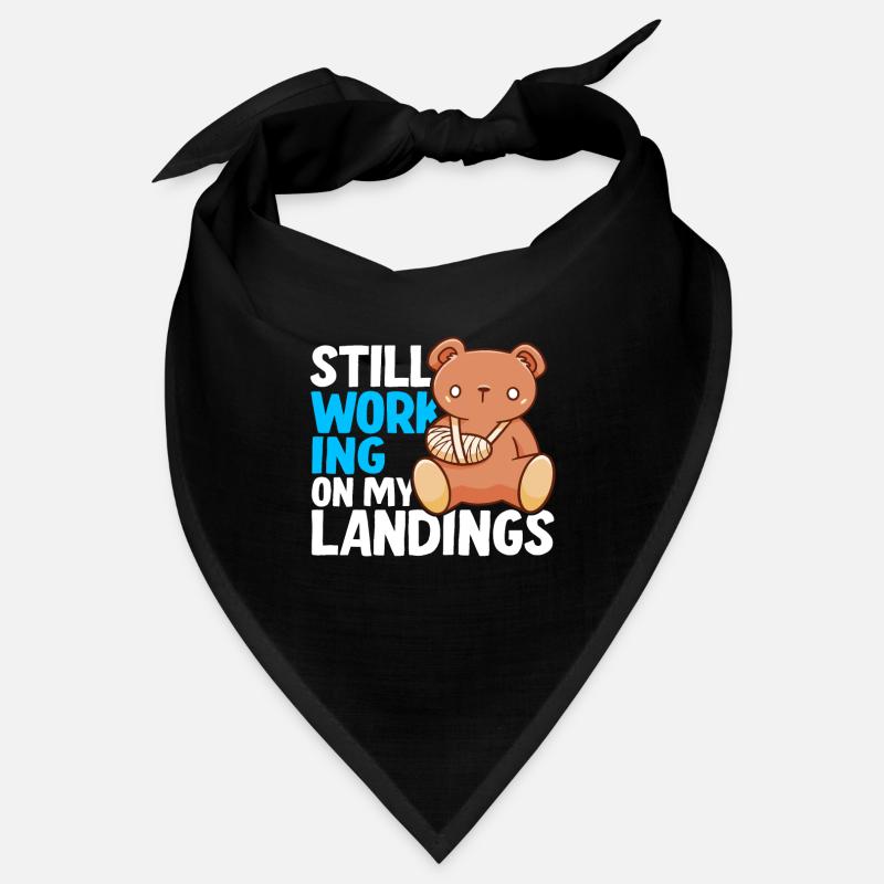I'm still working on my landing Bandana