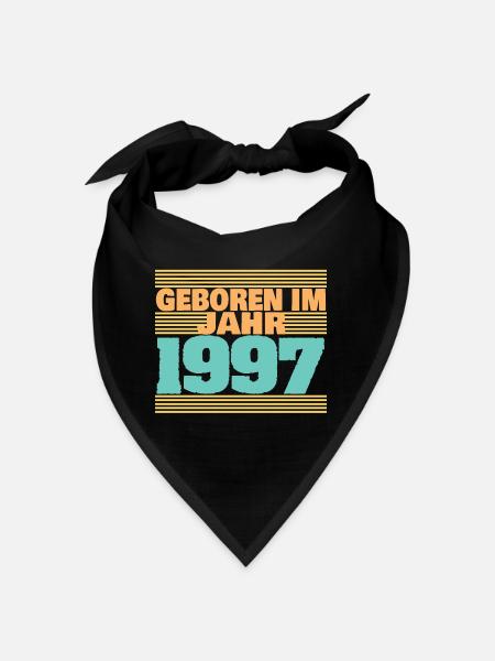 1997 - Bandana - Schwarz - Vorne
