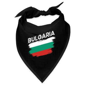 Bulgarien - Bandana - Schwarz - Vorne