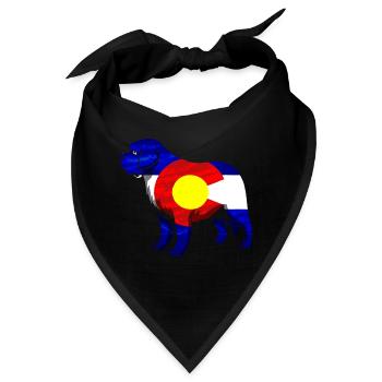 Colorado Colorado Hemd Colorado Liebhabergeschenk - Bandana - Schwarz - Vorne