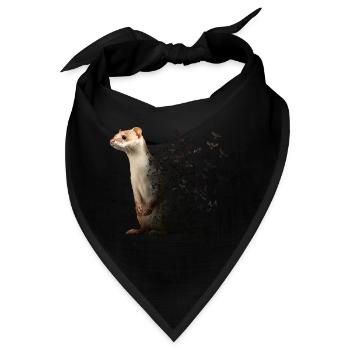 Wiesel - Bandana - Schwarz - Vorne