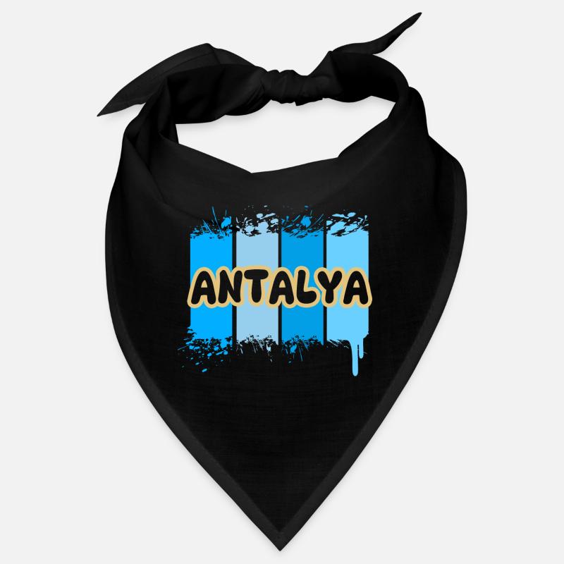 Antalya Antalya - Bandana - noir