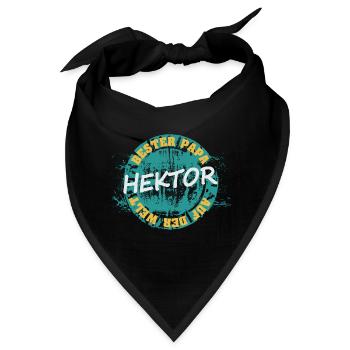 Hektor - Bandana - Schwarz - Vorne