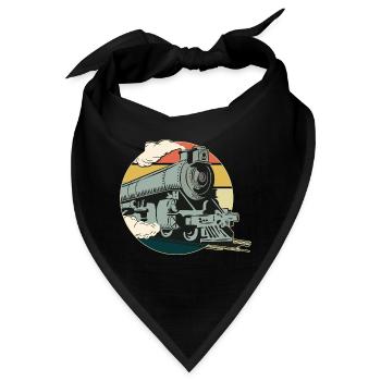 Zug - Bandana - Schwarz - Vorne