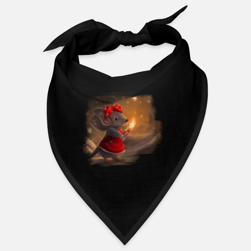 Maus Weihnachtsgeschenk Bandana