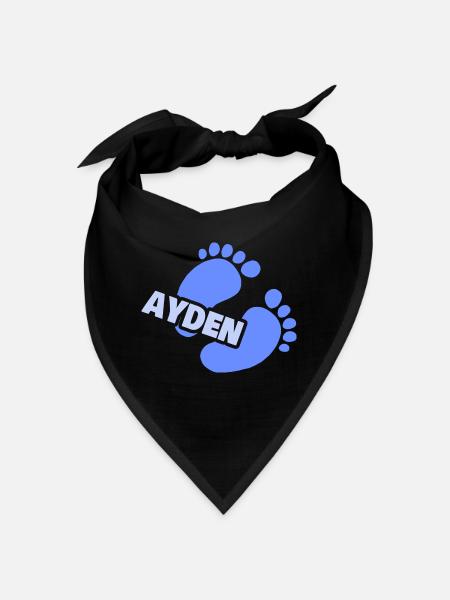 Ayden - Bandana - Schwarz - Vorne
