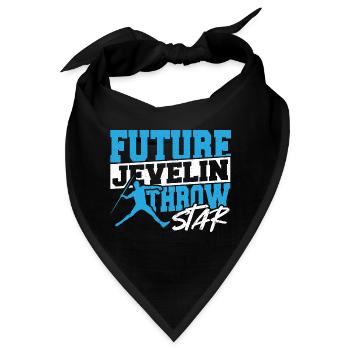 Speerwerfen Speerwerfen Geschenk - Bandana - Schwarz - Vorne