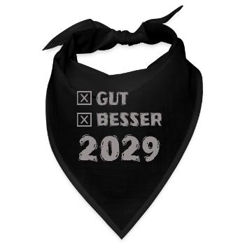 2029 - Bandana - Schwarz - Vorne