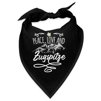 Zugspitze - Bandana - Schwarz - Vorne