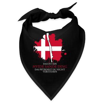 Hvide Sande Ringkøbing Fjord Dänemark - Bandana - Schwarz - Vorne