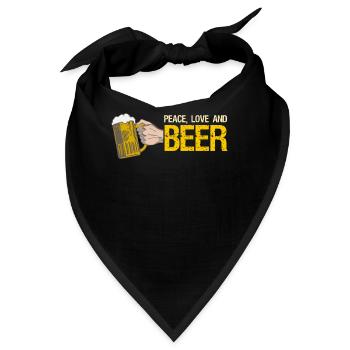 Beer - Bandana - Schwarz - Vorne