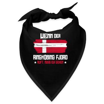 Ringkøbing Fjord ruft Dänemark - Bandana - Schwarz - Vorne
