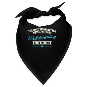 Wakeboard Wakeboards Wakeboarder - Bandana - Schwarz - Vorne