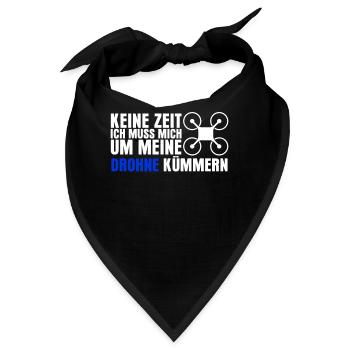 Drohne Quadrocopter Quadcopter - Bandana - Schwarz - Vorne
