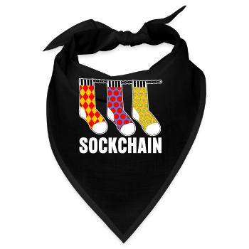 Admin Programmierer Computer - Bandana - Schwarz - Vorne