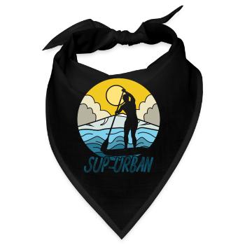 SUP-Board - Bandana - Schwarz - Vorne